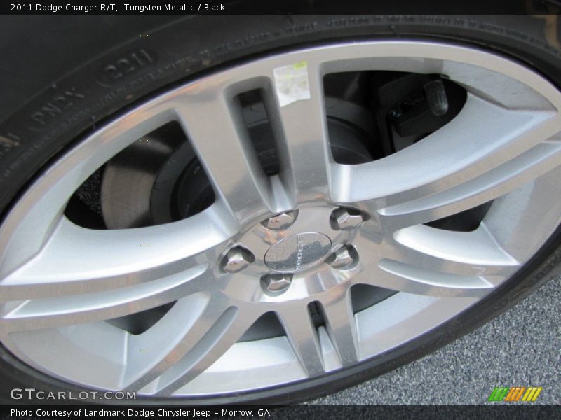 Tungsten Metallic / Black 2011 Dodge Charger R/T