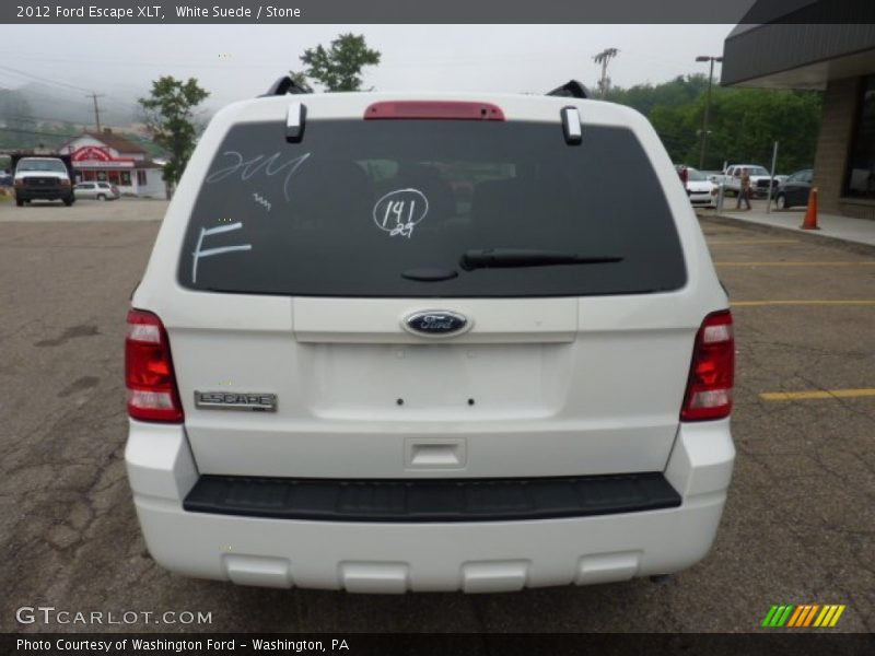 White Suede / Stone 2012 Ford Escape XLT
