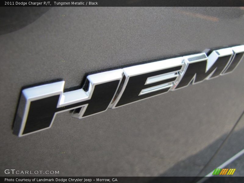 Tungsten Metallic / Black 2011 Dodge Charger R/T
