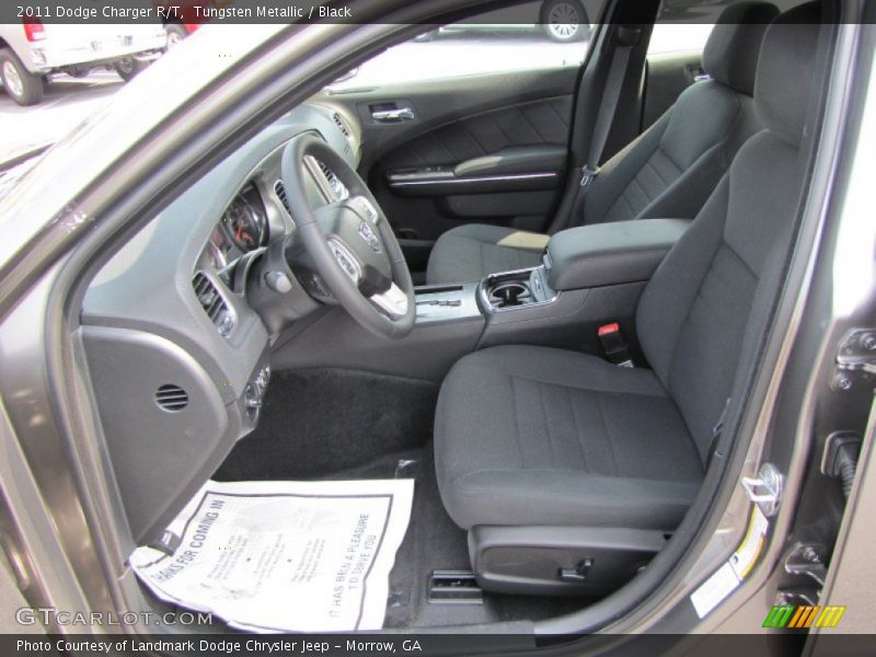 Tungsten Metallic / Black 2011 Dodge Charger R/T