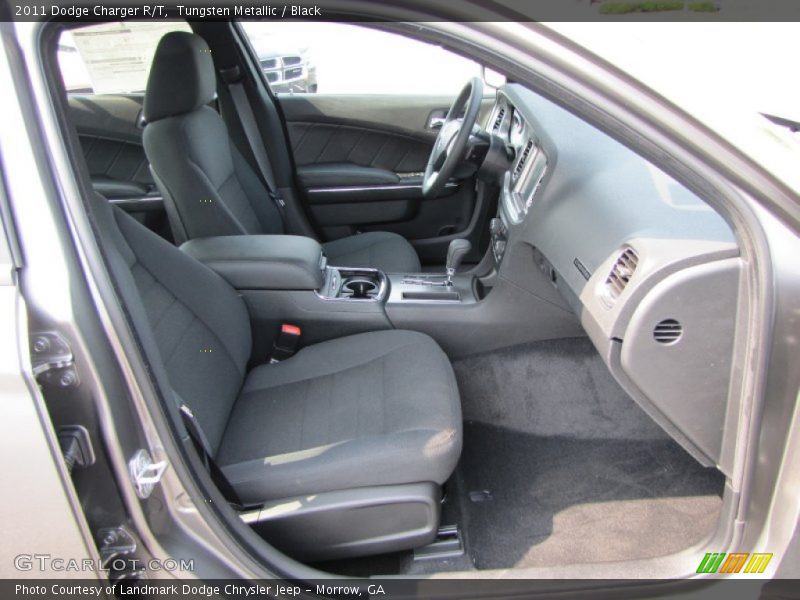 Tungsten Metallic / Black 2011 Dodge Charger R/T