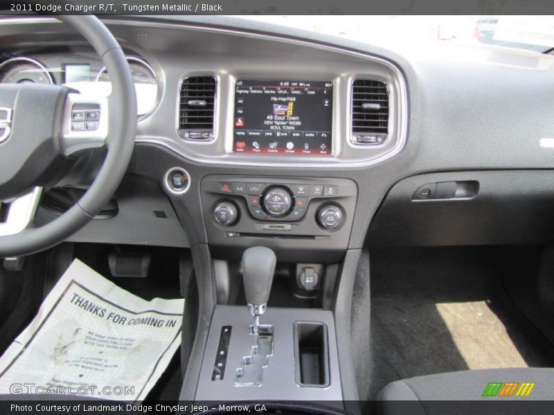 Tungsten Metallic / Black 2011 Dodge Charger R/T