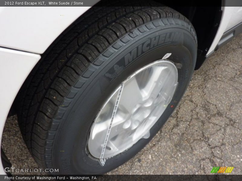 White Suede / Stone 2012 Ford Escape XLT