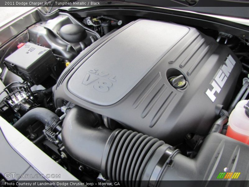 Tungsten Metallic / Black 2011 Dodge Charger R/T
