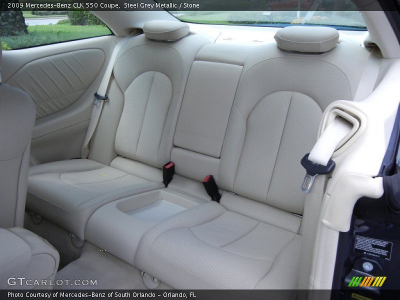  2009 CLK 550 Coupe Stone Interior