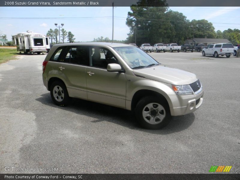 Sandstorm Metallic / Black 2008 Suzuki Grand Vitara