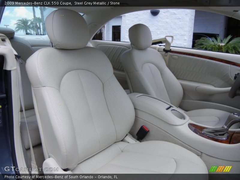  2009 CLK 550 Coupe Stone Interior