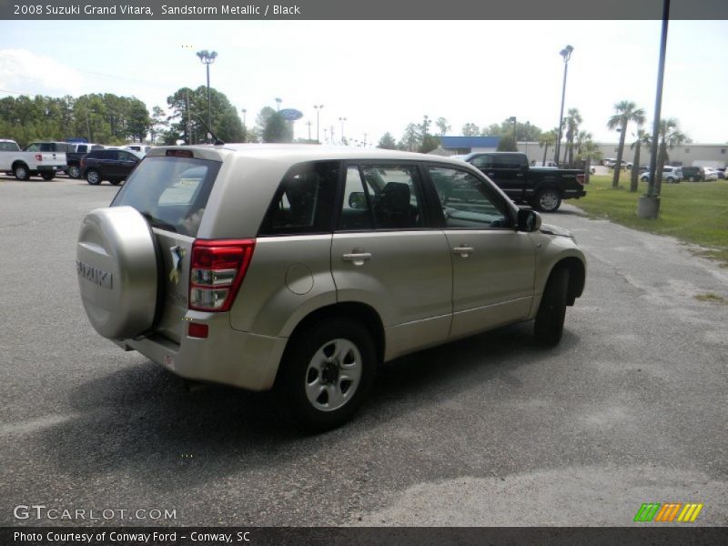 Sandstorm Metallic / Black 2008 Suzuki Grand Vitara