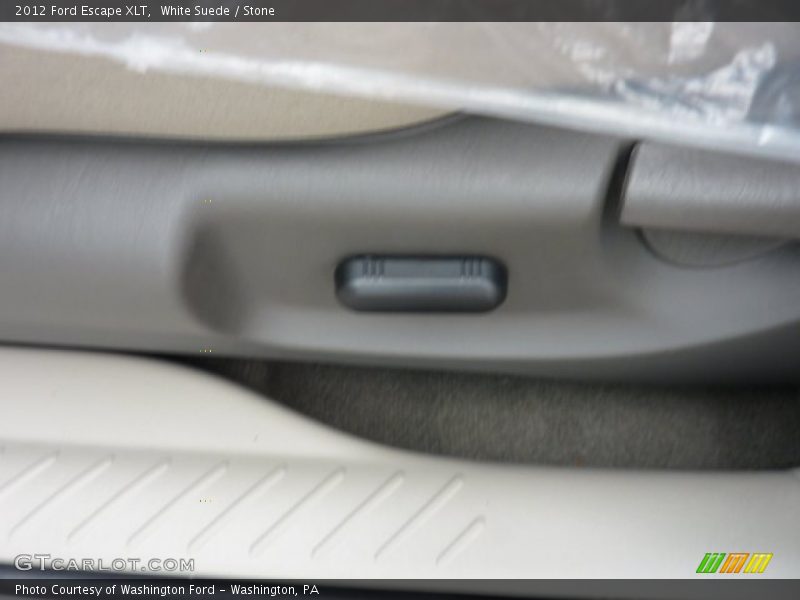 White Suede / Stone 2012 Ford Escape XLT