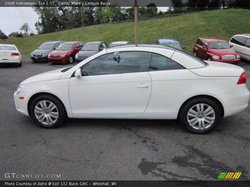 Candy White / Cornsilk Beige 2008 Volkswagen Eos 2.0T