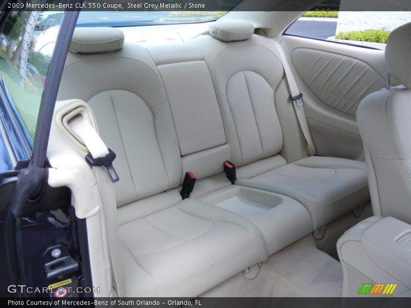  2009 CLK 550 Coupe Stone Interior