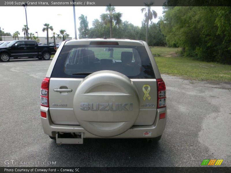 Sandstorm Metallic / Black 2008 Suzuki Grand Vitara