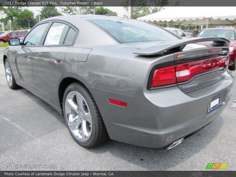 Tungsten Metallic / Black 2011 Dodge Charger R/T Plus