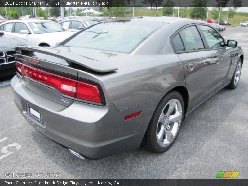 Tungsten Metallic / Black 2011 Dodge Charger R/T Plus