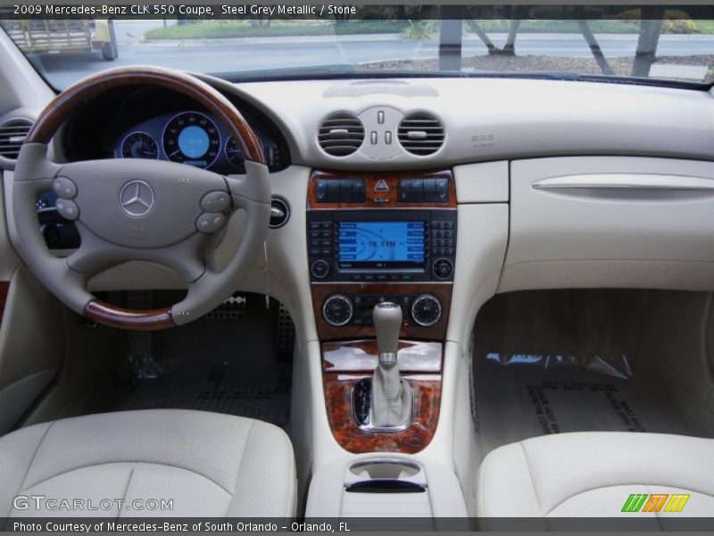 Dashboard of 2009 CLK 550 Coupe