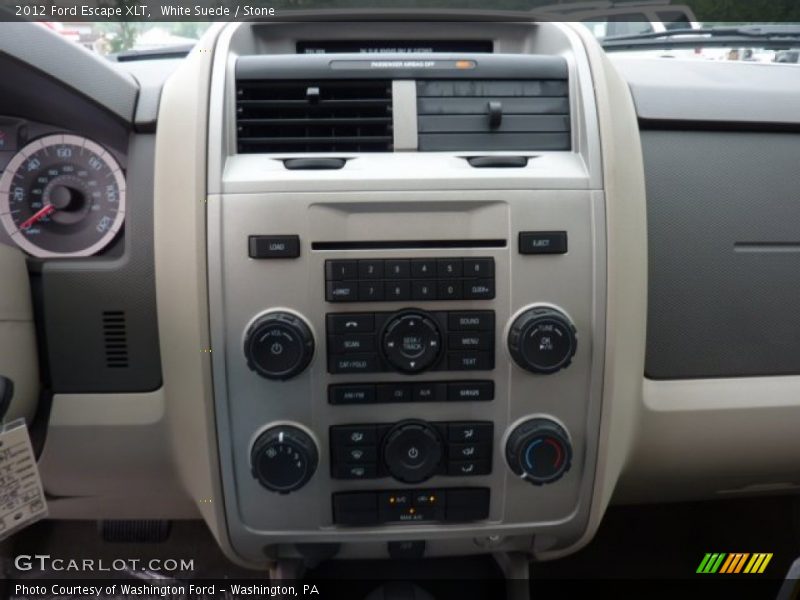 Controls of 2012 Escape XLT