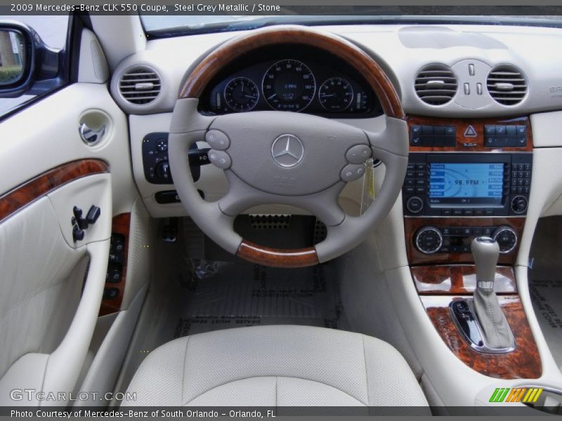 Dashboard of 2009 CLK 550 Coupe