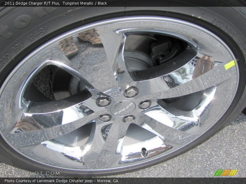 Tungsten Metallic / Black 2011 Dodge Charger R/T Plus