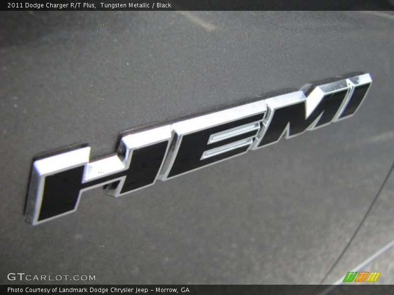 Tungsten Metallic / Black 2011 Dodge Charger R/T Plus