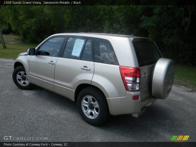 Sandstorm Metallic / Black 2008 Suzuki Grand Vitara