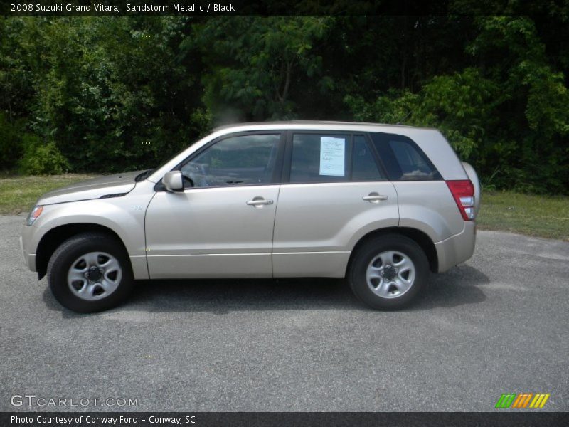 Sandstorm Metallic / Black 2008 Suzuki Grand Vitara