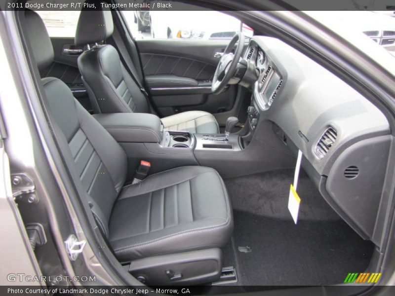 Tungsten Metallic / Black 2011 Dodge Charger R/T Plus
