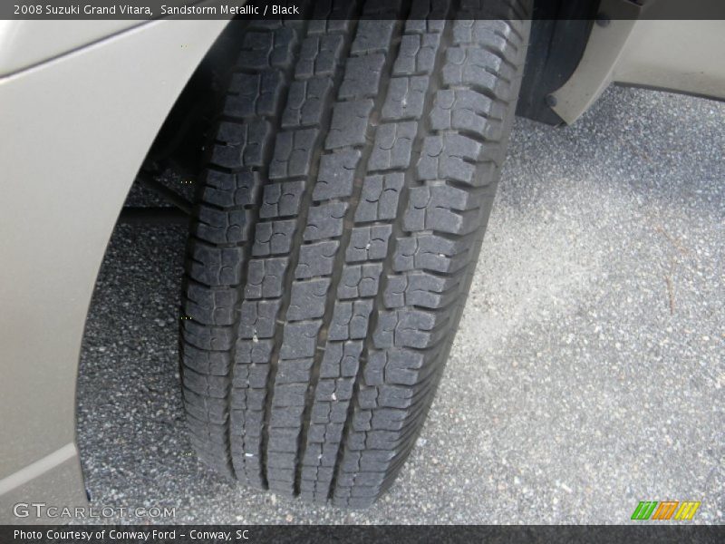 Sandstorm Metallic / Black 2008 Suzuki Grand Vitara