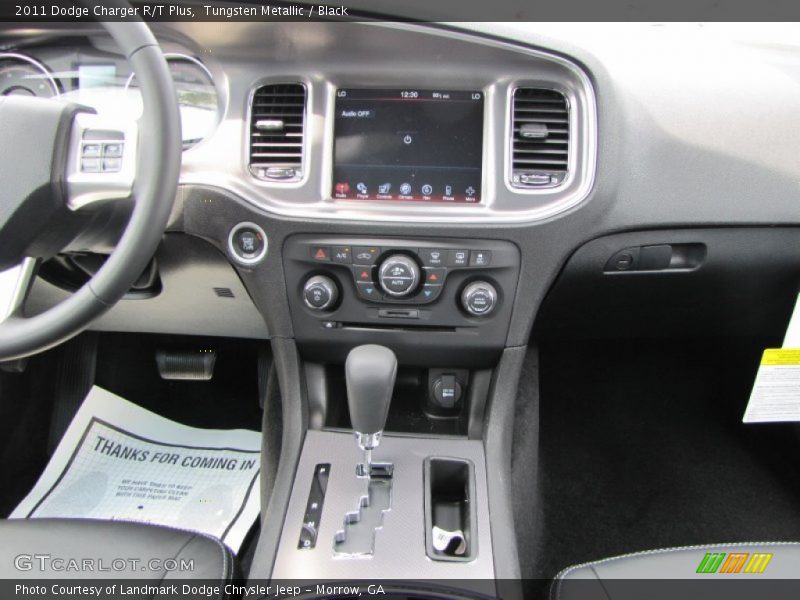 Tungsten Metallic / Black 2011 Dodge Charger R/T Plus