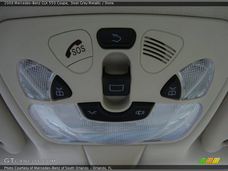 Controls of 2009 CLK 550 Coupe