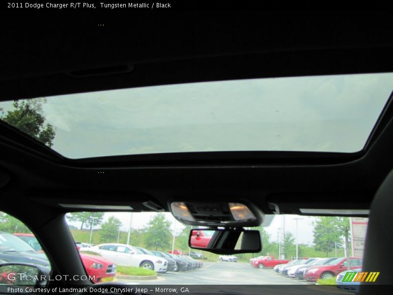 Tungsten Metallic / Black 2011 Dodge Charger R/T Plus
