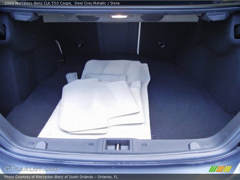  2009 CLK 550 Coupe Trunk