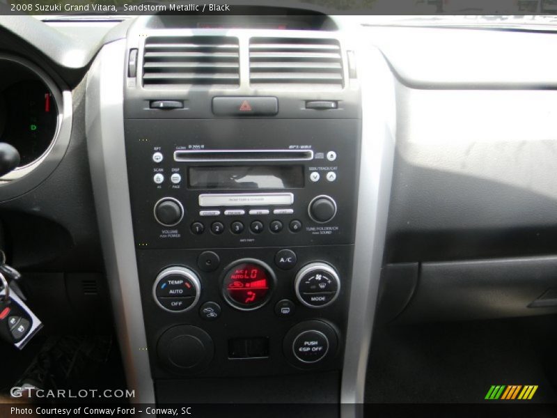 Sandstorm Metallic / Black 2008 Suzuki Grand Vitara