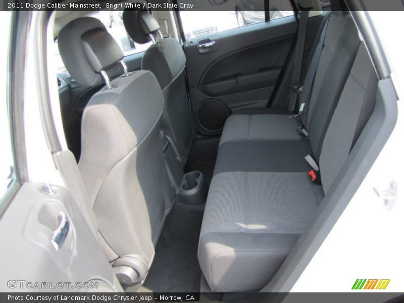 Bright White / Dark Slate Gray 2011 Dodge Caliber Mainstreet