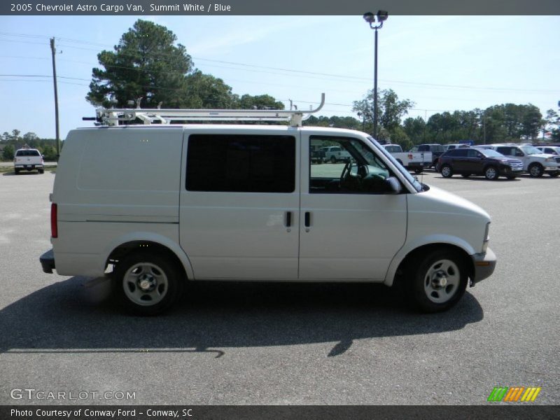 Summit White / Blue 2005 Chevrolet Astro Cargo Van