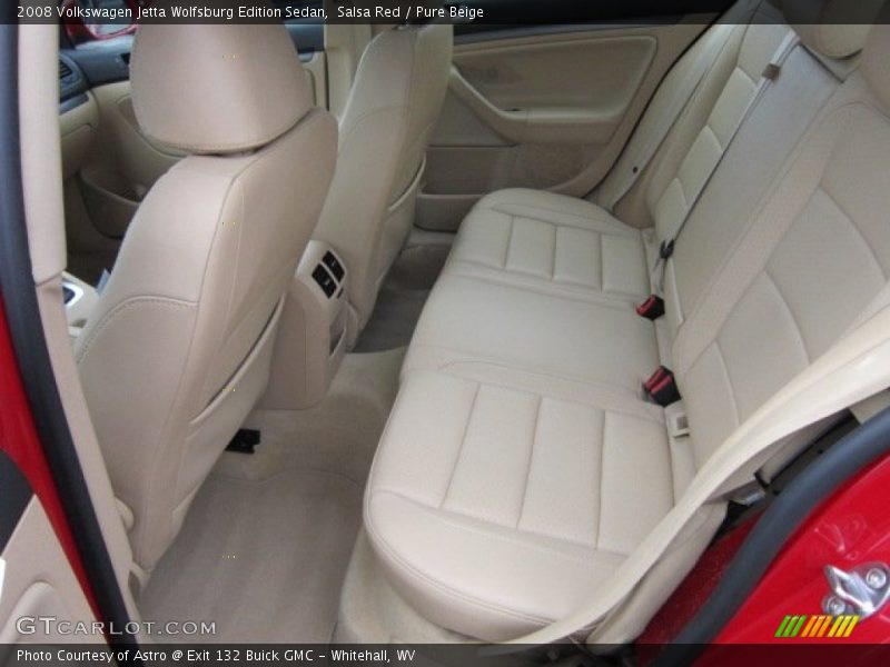 Salsa Red / Pure Beige 2008 Volkswagen Jetta Wolfsburg Edition Sedan