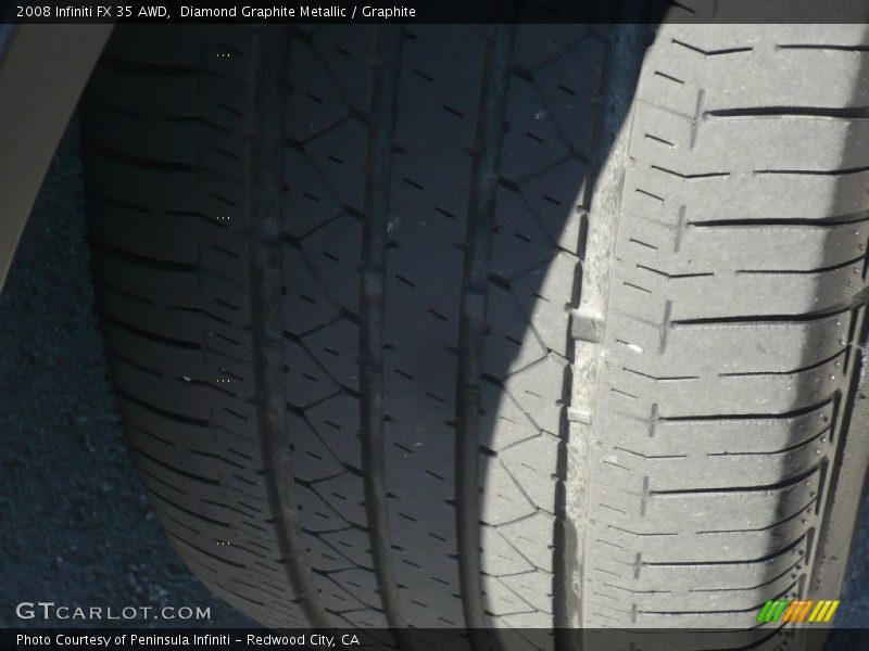 Diamond Graphite Metallic / Graphite 2008 Infiniti FX 35 AWD