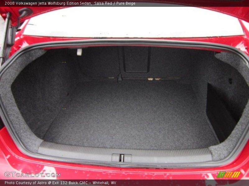 Salsa Red / Pure Beige 2008 Volkswagen Jetta Wolfsburg Edition Sedan