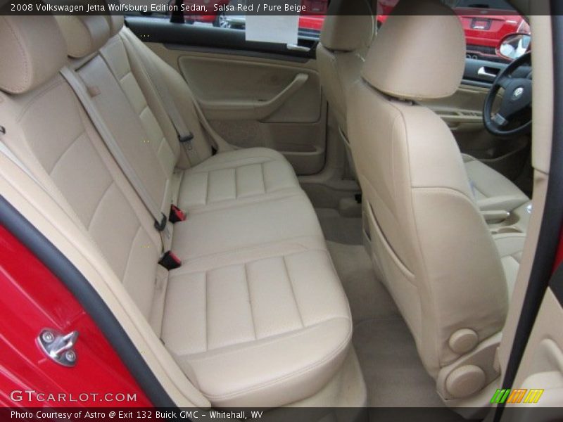 Salsa Red / Pure Beige 2008 Volkswagen Jetta Wolfsburg Edition Sedan