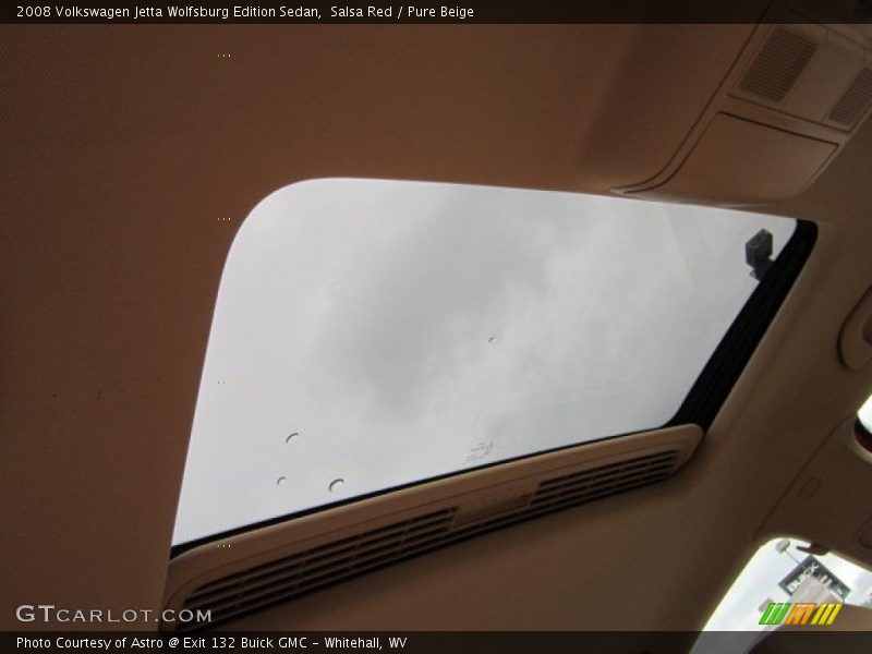 Salsa Red / Pure Beige 2008 Volkswagen Jetta Wolfsburg Edition Sedan