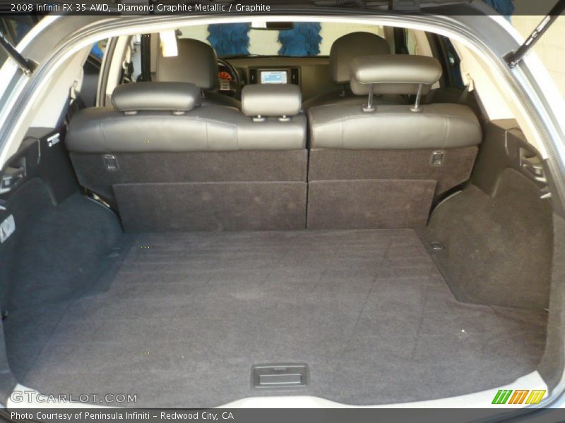 Diamond Graphite Metallic / Graphite 2008 Infiniti FX 35 AWD