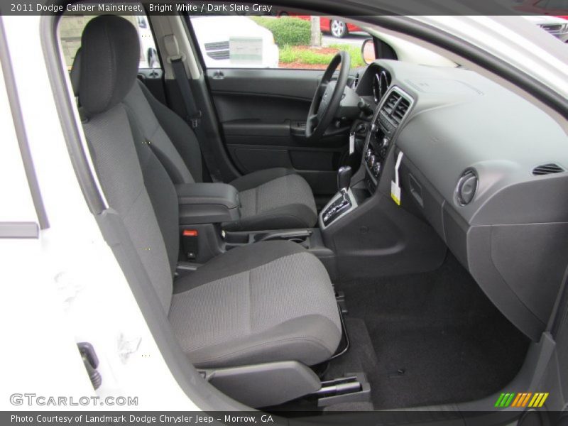 Bright White / Dark Slate Gray 2011 Dodge Caliber Mainstreet