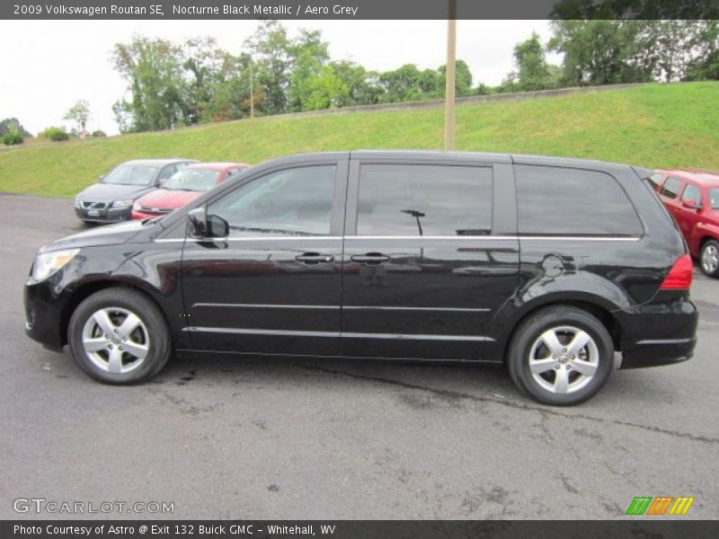 Nocturne Black Metallic / Aero Grey 2009 Volkswagen Routan SE