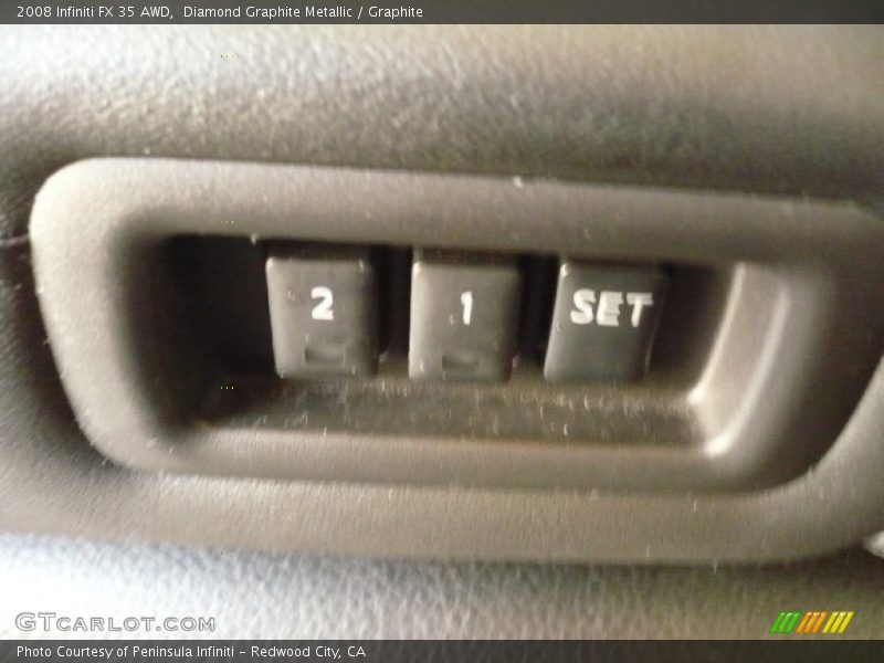 Diamond Graphite Metallic / Graphite 2008 Infiniti FX 35 AWD