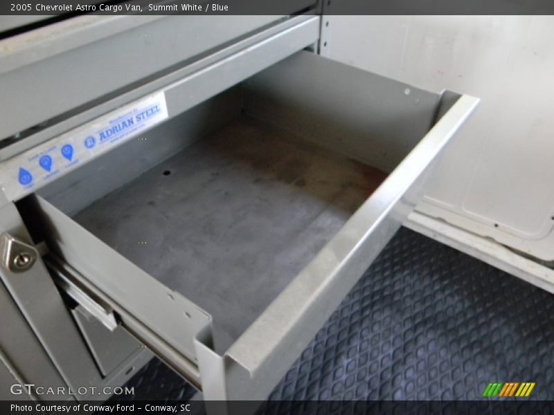 Summit White / Blue 2005 Chevrolet Astro Cargo Van