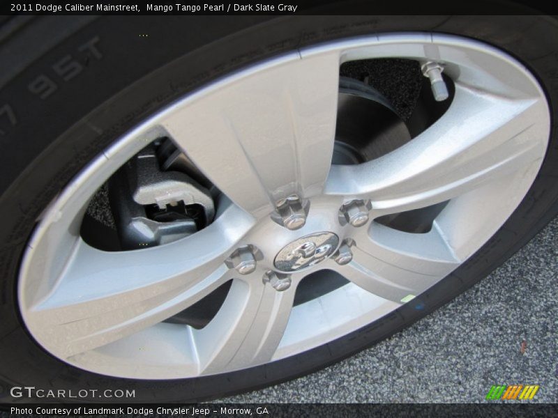 Mango Tango Pearl / Dark Slate Gray 2011 Dodge Caliber Mainstreet