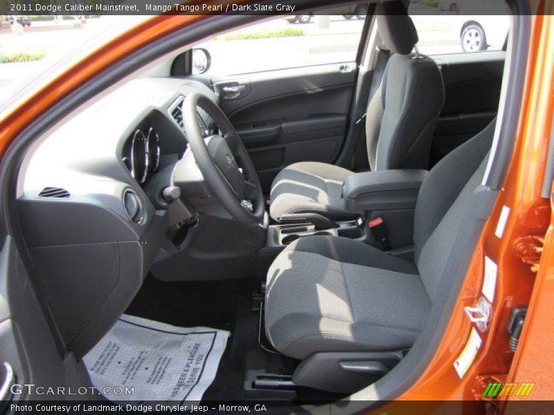 Mango Tango Pearl / Dark Slate Gray 2011 Dodge Caliber Mainstreet