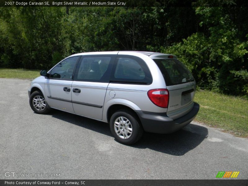 Bright Silver Metallic / Medium Slate Gray 2007 Dodge Caravan SE