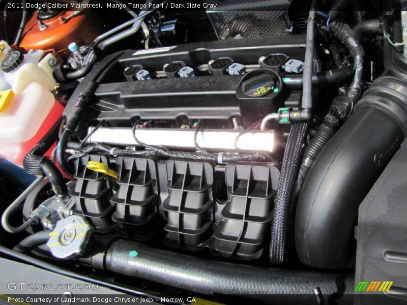 Mango Tango Pearl / Dark Slate Gray 2011 Dodge Caliber Mainstreet