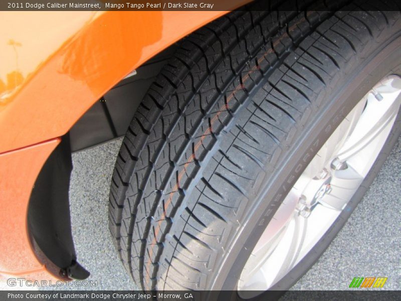 Mango Tango Pearl / Dark Slate Gray 2011 Dodge Caliber Mainstreet