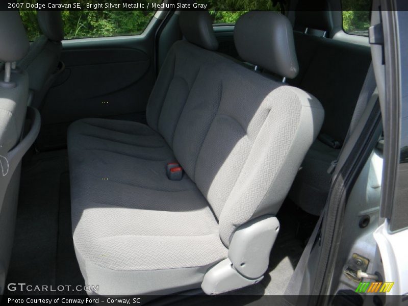 Bright Silver Metallic / Medium Slate Gray 2007 Dodge Caravan SE